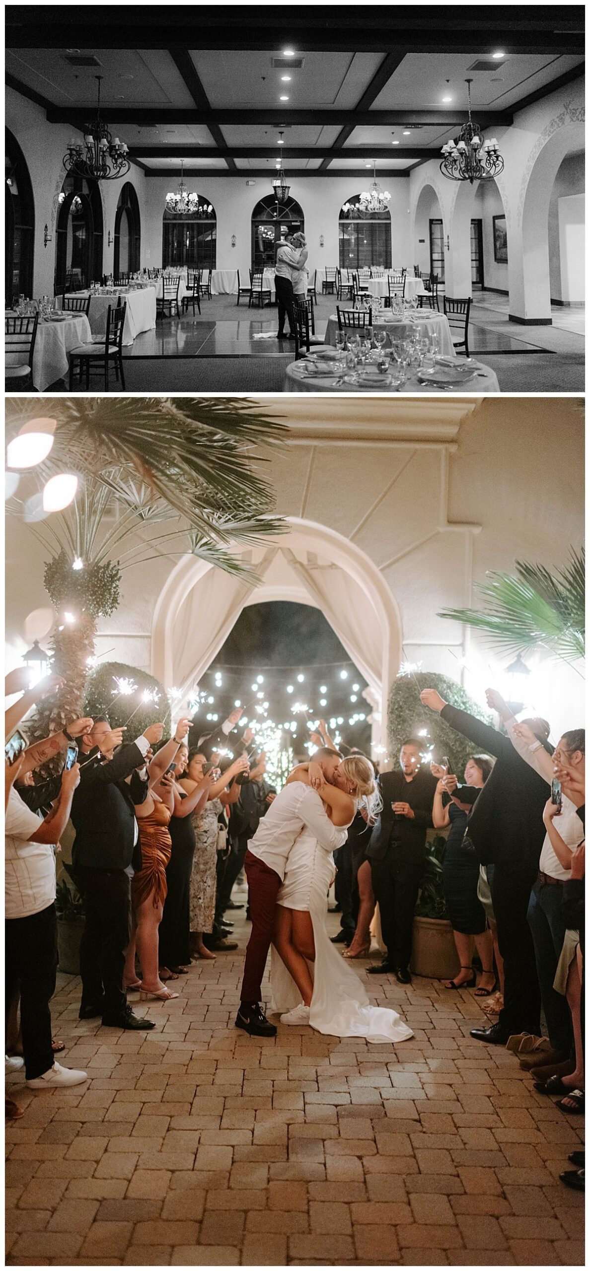 BRIDE AND GROOM SHARE PRIVATE DANCE FOR SUMMER WEDDING AT THE TALEGA GOLF CLUB