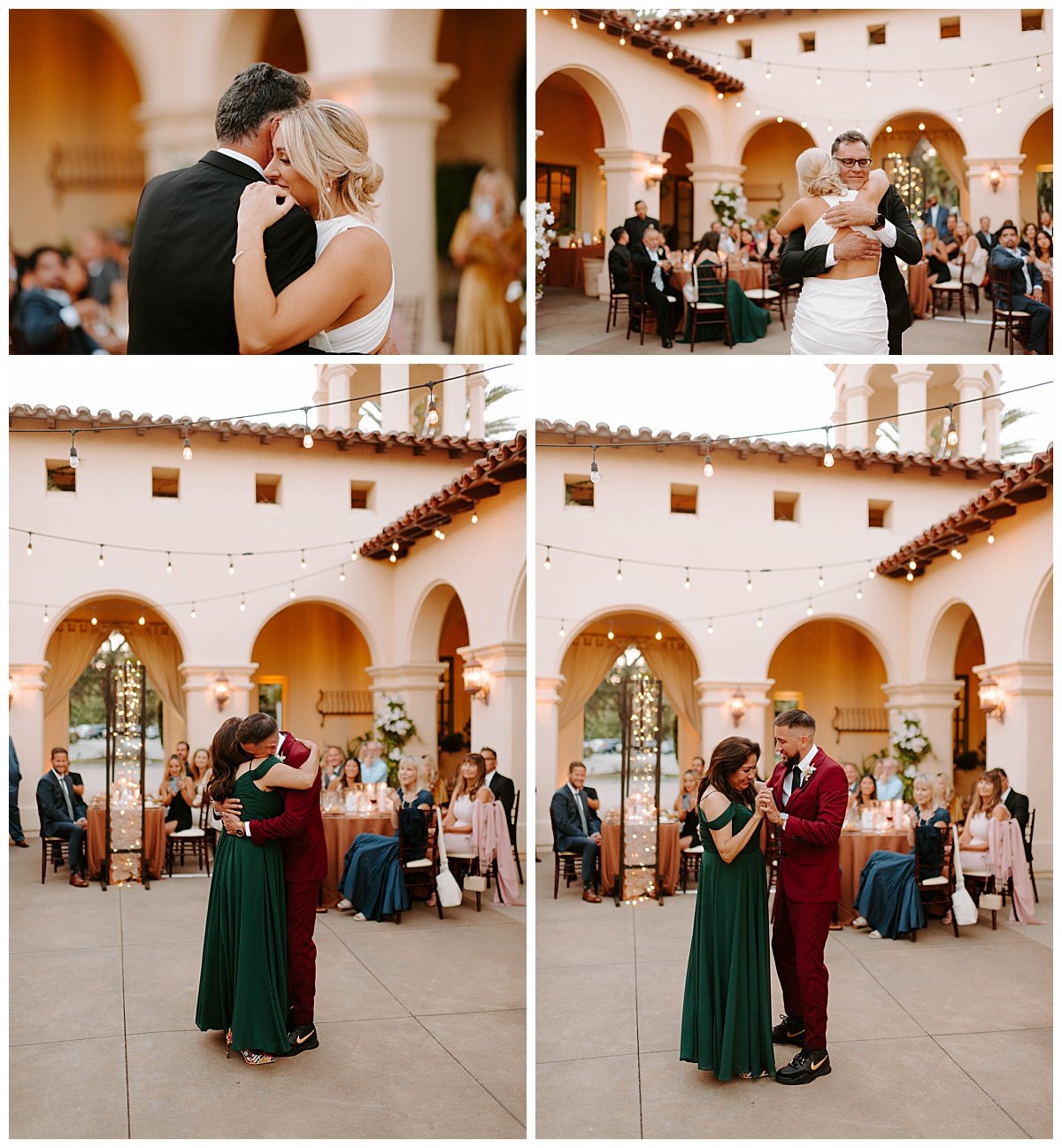 PARENT DANCES FOR SUMMER WEDDING AT THE TALEGA GOLF CLUB