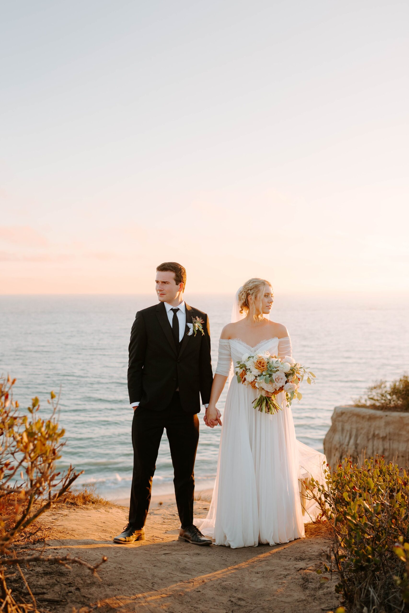 Jessica and Noah | Historic San Clemente Cottage | San Clemente Wedding Photographer