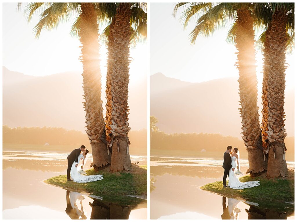 Fall wedding photography at the buena vista wedding venue in palm springs california