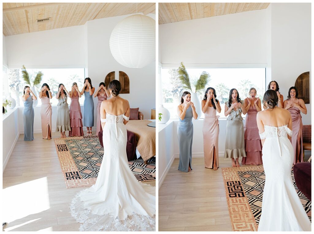 Fall wedding photography at the buena vista wedding venue in palm springs california