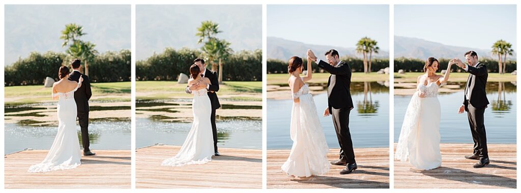 Fall wedding photography at the buena vista wedding venue in palm springs california