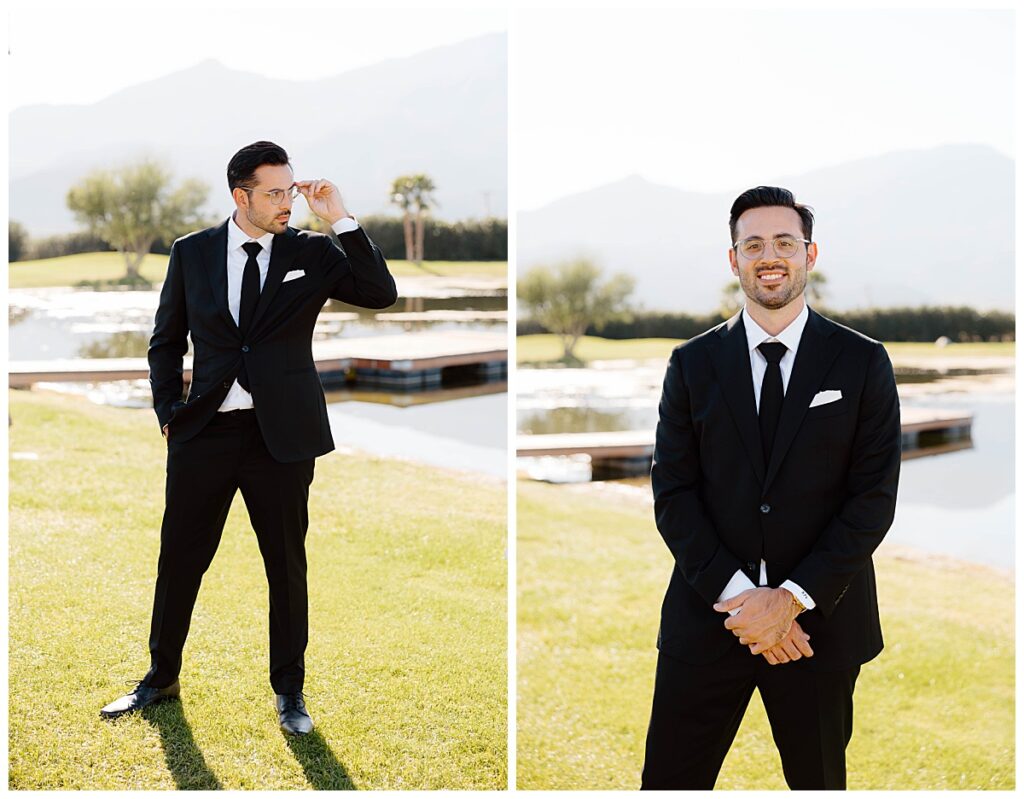 Fall wedding photography at the buena vista wedding venue in palm springs california